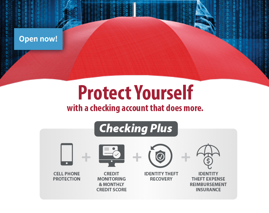 Open Checking Plus Account Now
