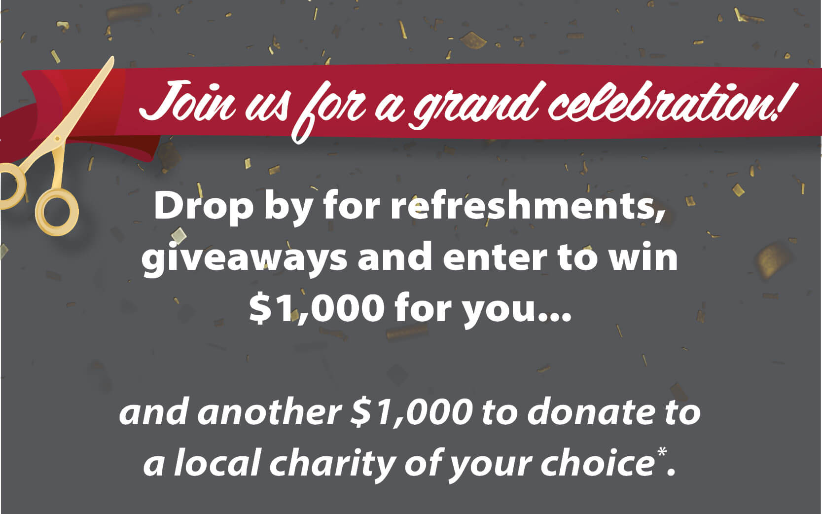 Parade Street Give a Grand Contest