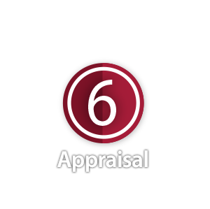 Your bank will order an appraisal.